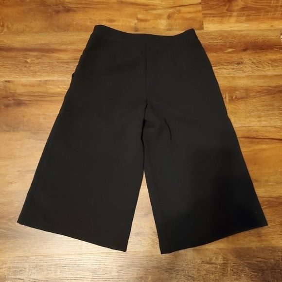 Forever 21 black wide leg capri size w29 - Picture 10 of 13